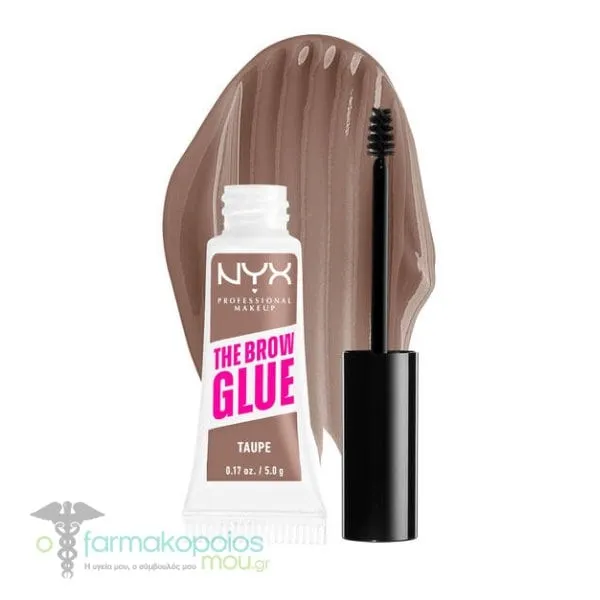 ΝΥΧ PROFESSIONAL MAKE UP The Brow Glue Instant Brow Styler, 5g - Taupe