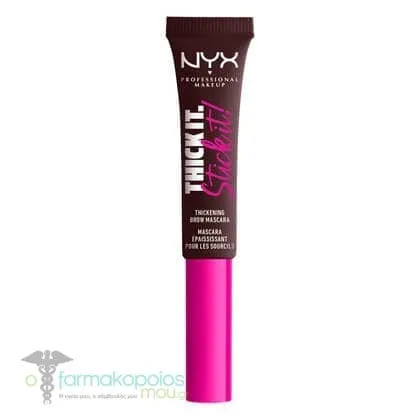 ΝΥΧ PROFESSIONAL MAKE UP Thick It Stick It Thickening Brow Mascara, 7ml - 07 Espresso