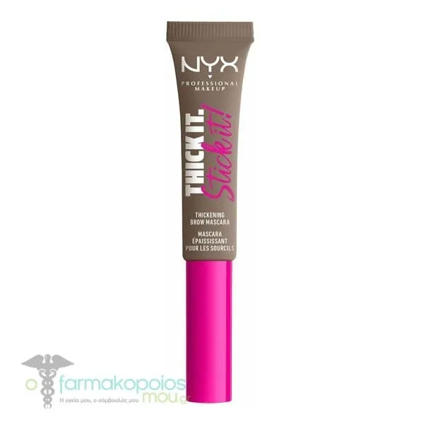 ΝΥΧ PROFESSIONAL MAKE UP Thick It Stick It Thickening Brow Mascara, 7ml - 01 Taupe