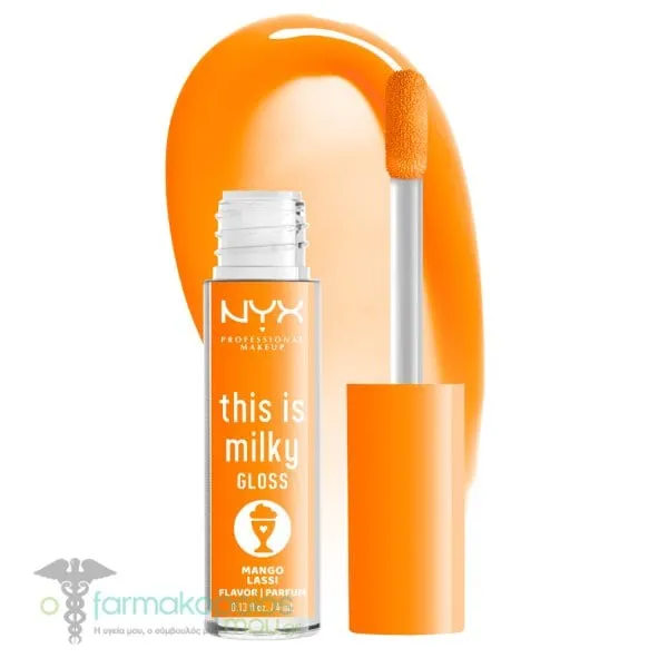 ΝΥΧ PROFESSIONAL MAKE UP This is Milky Gloss Milkshakes, 4ml - Mango Lassi