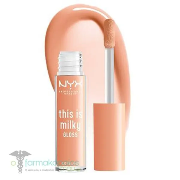 ΝΥΧ PROFESSIONAL MAKE UP This is Milky Gloss Milkshakes, 4ml - Milk N Hunny