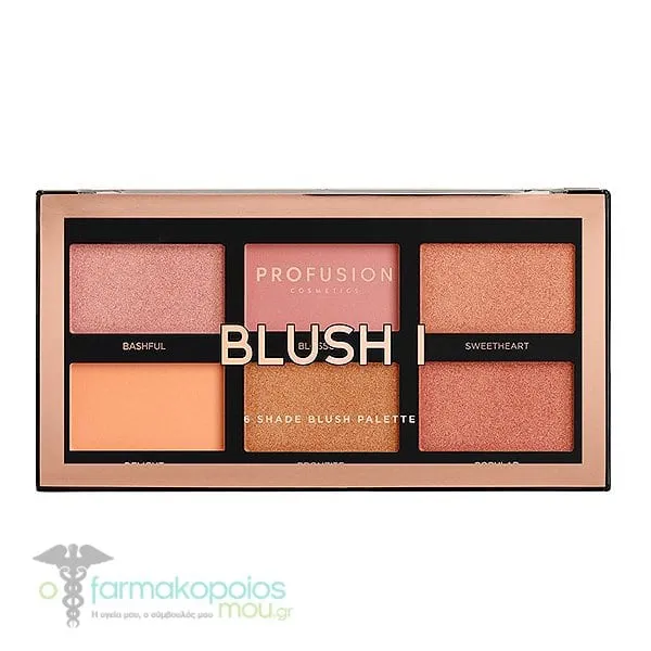 Profusion Blush I 6 Shade Blush Palette, 1pc