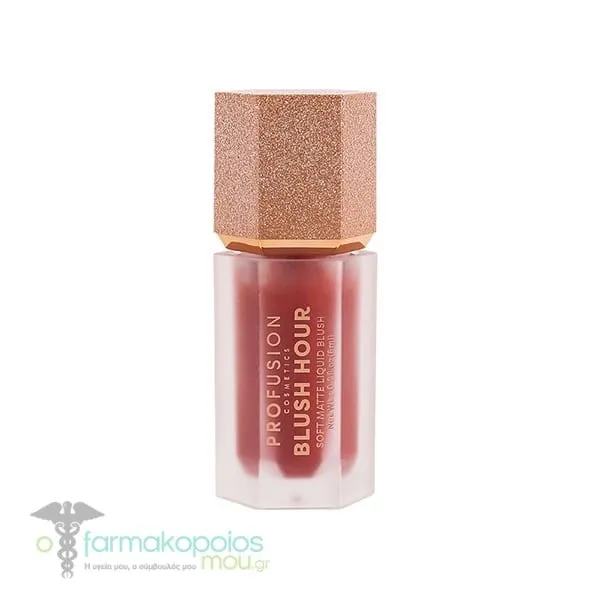 Profusion Cosmetics Blush Hour Soft Matte Υγρό Ρουζ, 1τεμ - Cosmo