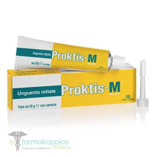 Proktis-M Plus Αντιαιμορροϊδική Αλοιφή, 30g