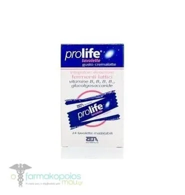 Epsilon Health Prolife Food Supplement with Lactic Acid Bacteria & Vitamins, 24chew.tabs