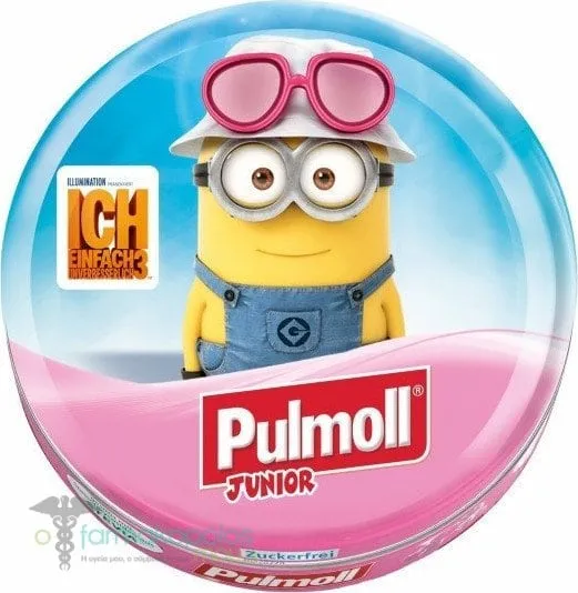 Pulmoll Junior Candies for children with Blueberry, Echinacea & Vitamin C, 45gr