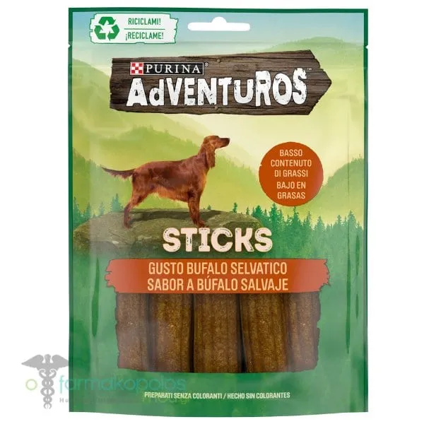 Purina Adventuros Buffalo Sticks, 120g