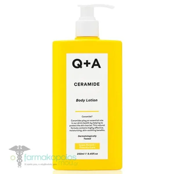 Q+A Ceramide Body Lotion Ενυδατική Σώματος, 250ml