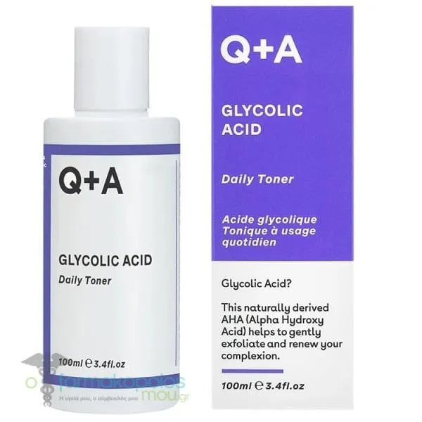 Q+A Glycolic Acid Daily Toner, 100ml
