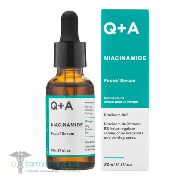Q+A Niacinamide Facial Serum, 30ml