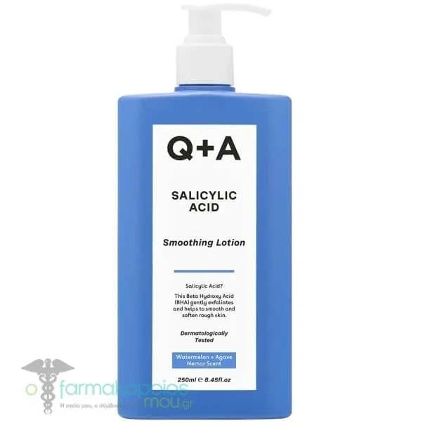 Q+A Salicylic Acid Smoothing Lotion, 250ml
