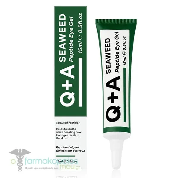Q+A Seaweed Peptide Eye Gel, 15ml