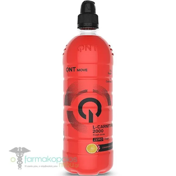 QNT L-Carnitine 2000mg Fresh Drink Cranberry-Lemon, 700ml