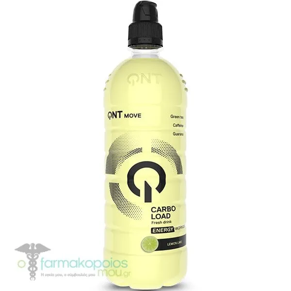QNT Move Carbo Load Lemon-Lime Fresh Energy Drink, 700ml