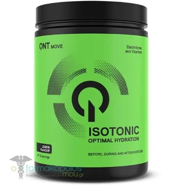 QNT Move Electrolytes &amp; Vitamins Isotonic Optimal Hydration Lemon Flavour, 660g