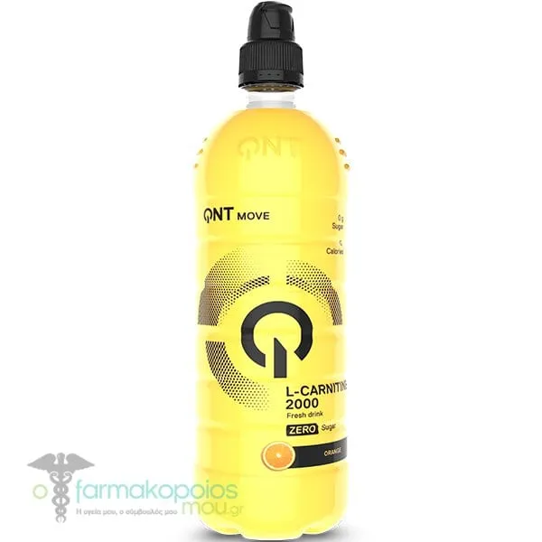 QNT Move L-Carnitine 2000mg Fresh Drink Orange, 700ml