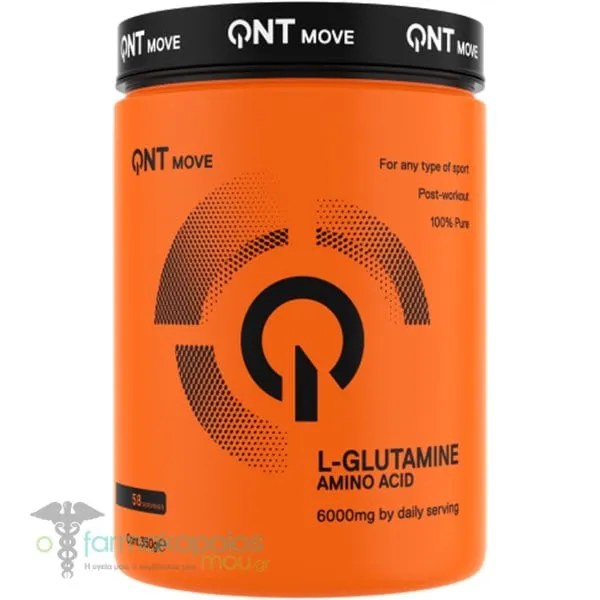 QNT Move L-Glutamine Amino Acid 6000mg, 350g