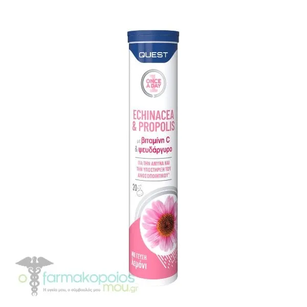 Quest Echinacea & Propolis, 20eff.tabs