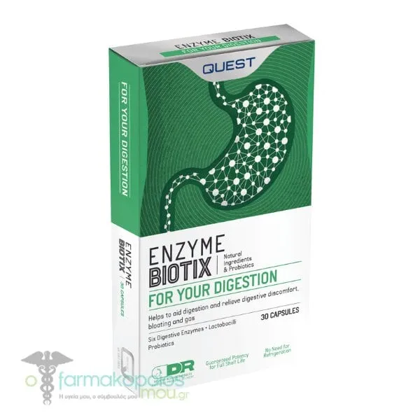 Quest Enzyme Biotix, 30caps