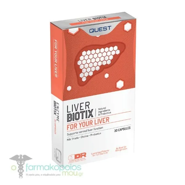 Quest Liver Biotix, 30caps