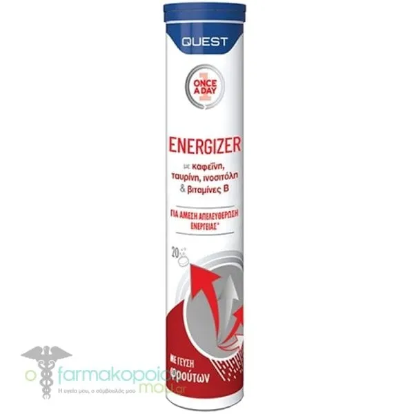 Quest Once A Day Energizer, 20eff.tabs