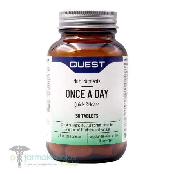 Quest Once a Day Quick Release, 30tabs