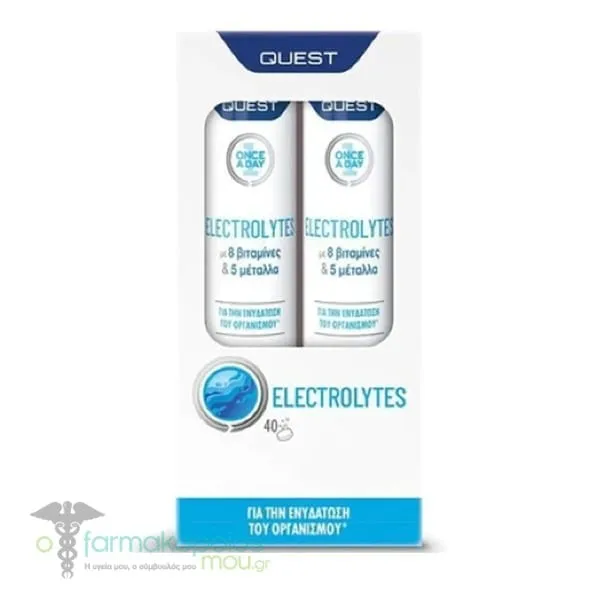 Quest Promo (1+1) Once a Day Electrolytes, 2x20eff.tabs