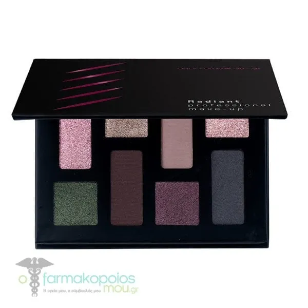 Radiant Eye Shadow Palette, 8gr - Dark