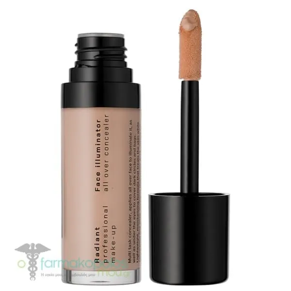 Radiant Face Illuminator All Over Concealer for Face & Eyes, 15ml - Toffee