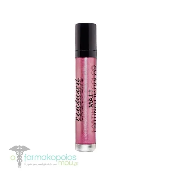 Radiant Matt Lasting Lip Color SPF15 Κραγιόν Υγρής Μορφής για Ματ Αποτέλεσμα, 6.5ml - No. 53 Matt Lasting Lip