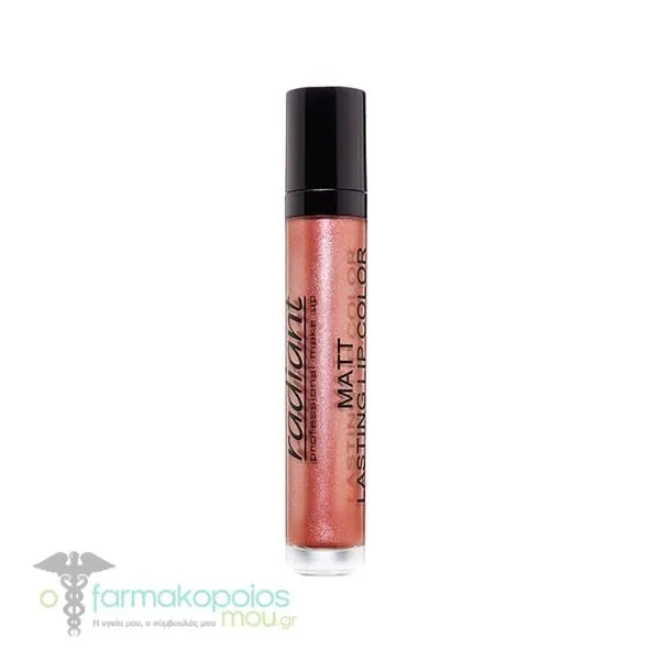 Radiant Matt Lasting Lip Color SPF15 Κραγιόν Υγρής Μορφής για Ματ Αποτέλεσμα, 6.5ml - No. 57 Matt Lasting Lip