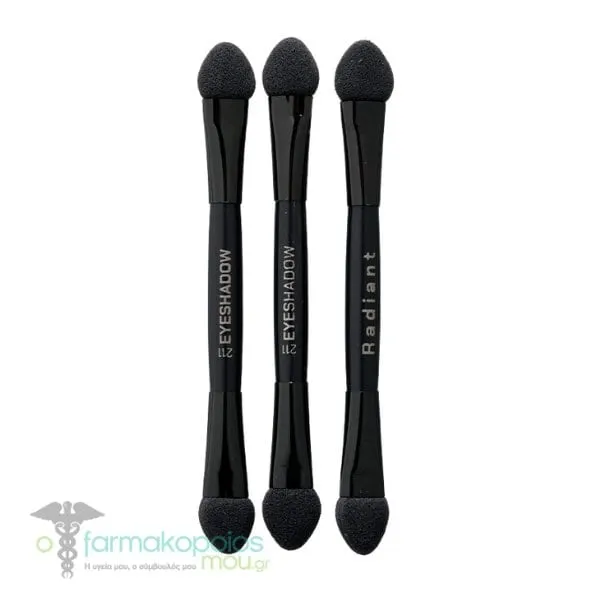 Radiant Professional Make-up 211 Sponge Eyeshadow Applicator, 3pcs