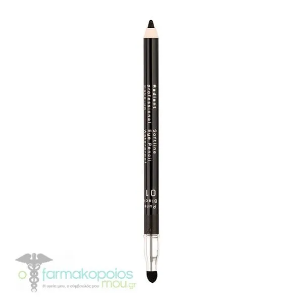 Radiant Softline Waterproof Eye Pencil, 1.2gr - PURE BLACK