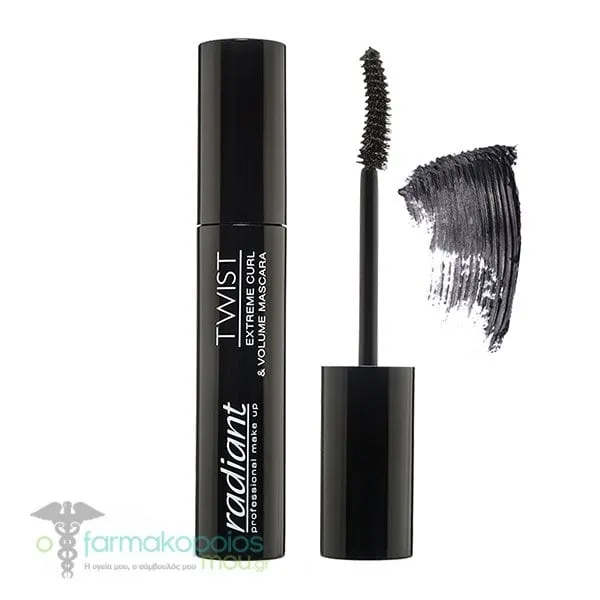 Radiant Twist Extreme Curl & Volume Mascara, 14ml - BLACK