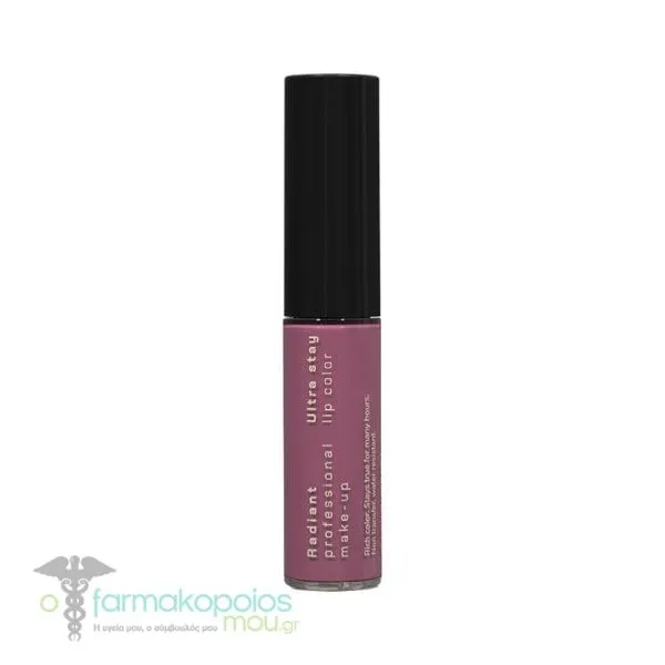 Radiant Ultra Stay Lip Color Κραγιόν Υγρής Μορφής, 6ml - 16 DUSTY PLUM