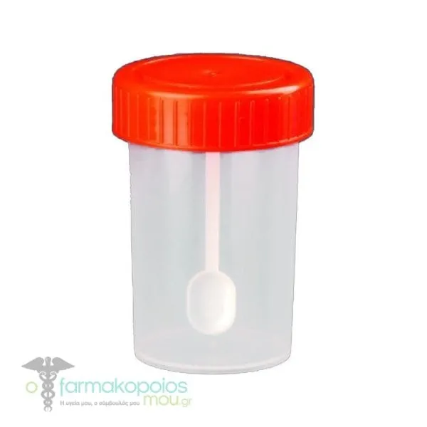 Real Care Sterile Feces Specimen Container, 60ml