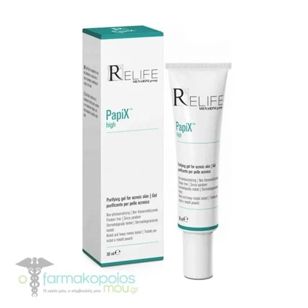 ReLife PapiX High Purifying Gel for Acne-Prone Skin, 30ml