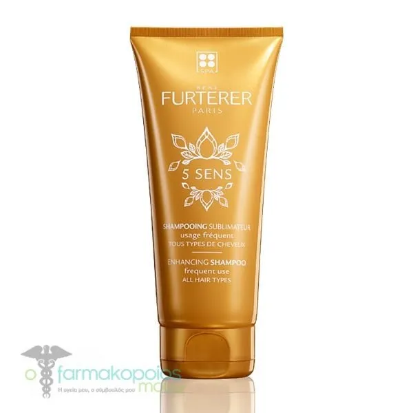 Rene Furterer 5 Sens Enhancing Frequent Use Shampoo for All Hair Types, 250ml