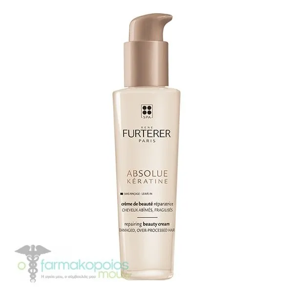 Rene Furterer Absolue Keratine Leave-In Repairing Beauty Cream, 100ml