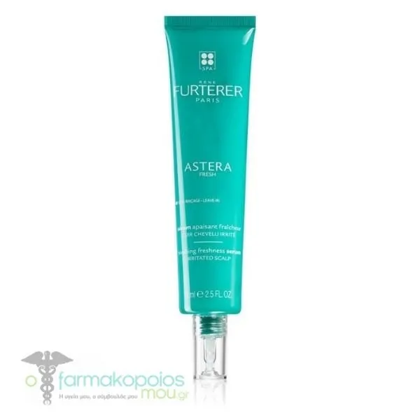 Rene Furterer Astera Fresh Leave-In Soothing Freshness Serum for Irritated Scalp, 75ml