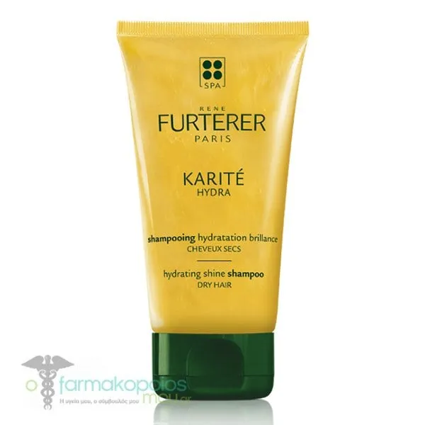 Rene Furterer Karite Hydra Hydrating Shine Shampoo for Dry Hair, 150ml