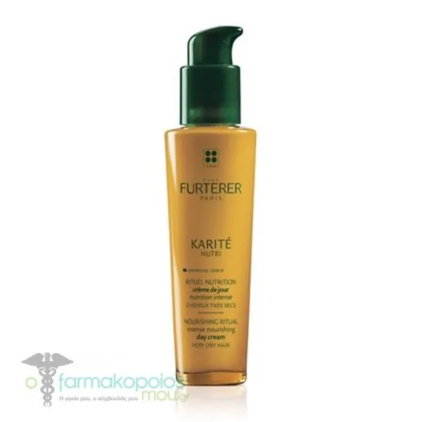 Rene Furterer Karite Nutri Leave-In Nourishing Ritual Day Cream for Very Dry Hair, 100ml