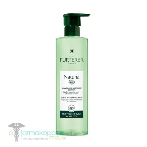 Rene Furterer Naturia Bio Gentle Micellar Shampoo, 400ml