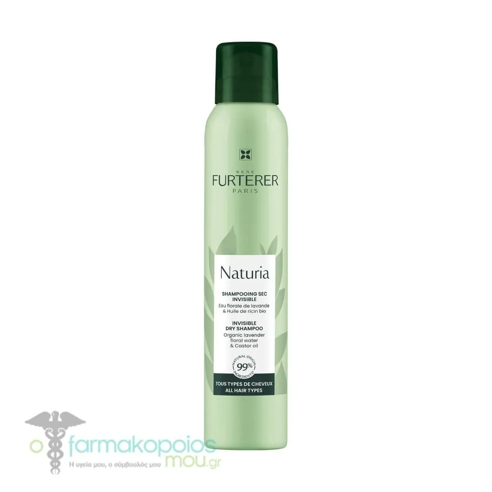 Rene Furterer Naturia Βio Invisible Dry Shampoo, 200ml