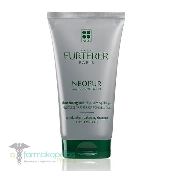 Rene Furterer Neopur Anti-Dandruff Balancing Shampoo for Oily-Flaky Scalp, 150ml