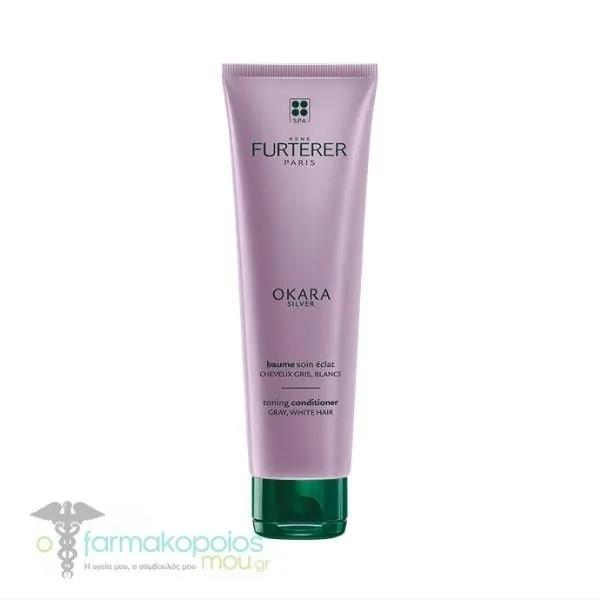 Rene Furterer Okara Silver Toning Conditioner for Gray & White Hair, 150ml
