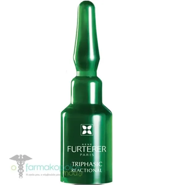 Rene Furterer Triphasic Reaccional Anti-hair Loss, 12x5ml
