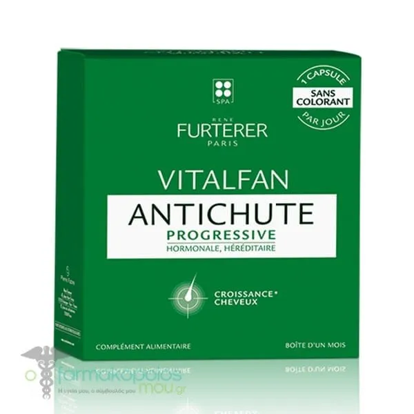 Rene Furterer Vitalfan Progressive Hair Loss, 30caps