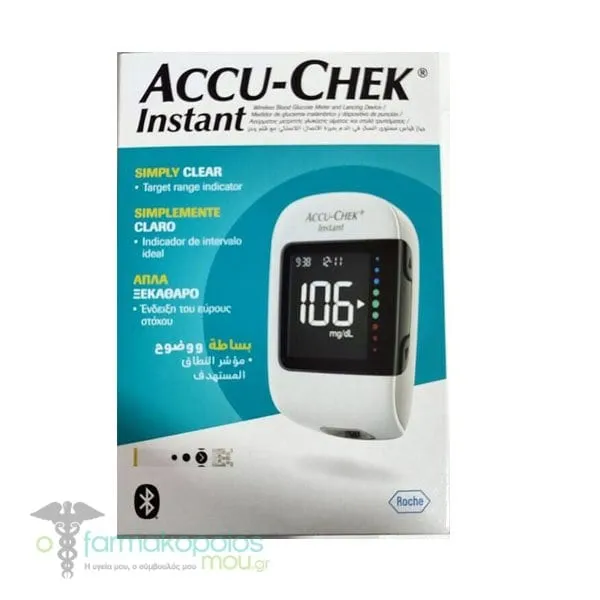 Roche Accu-Chek Instant Blood Glucose Meter & Pen, 1pc