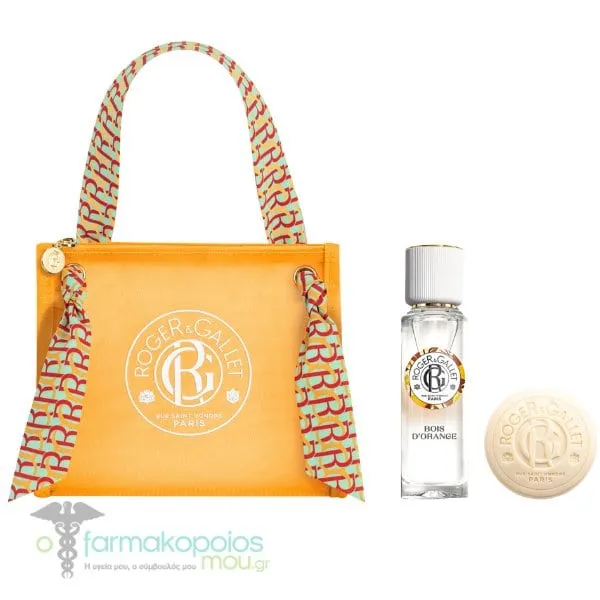 Roger&Gallet Autumn Set Bois D'Οrange Wellbeing Fragrant Water, 30ml & Wellbeing Soap, 50g